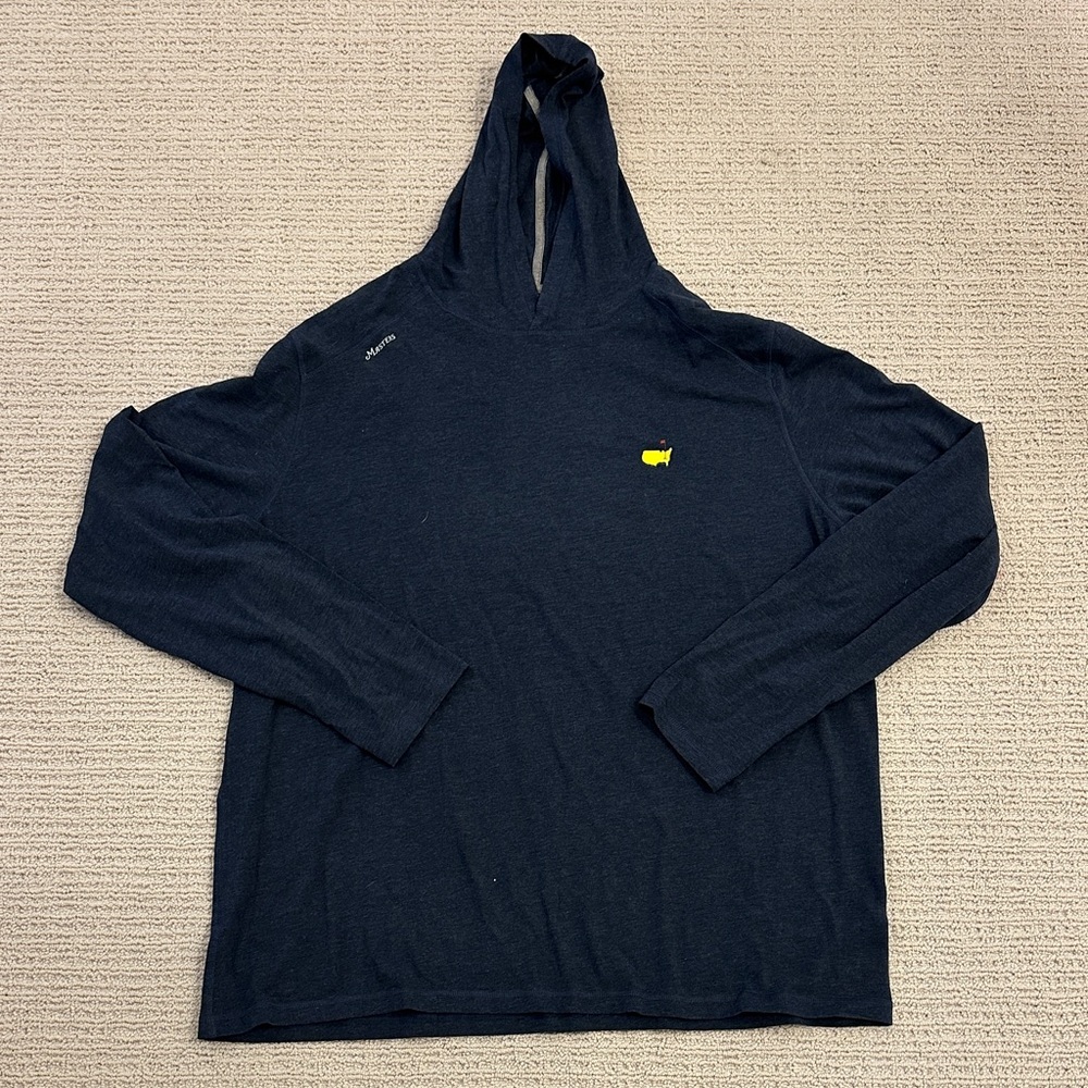 Masters Dark Blue Hoodie with Yellow Logo